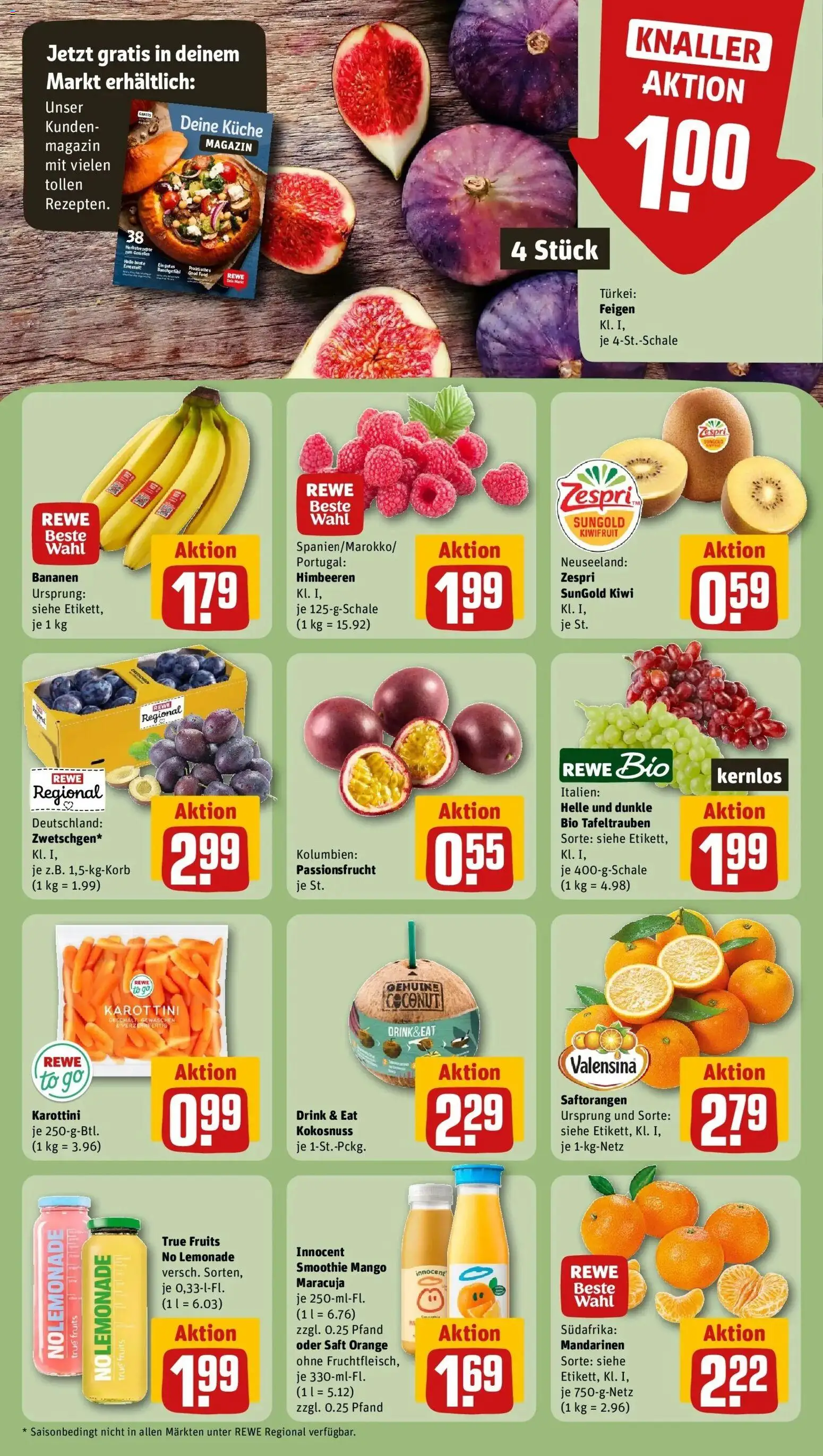 Vorschau von dem Prospekt des Geschäftes Rewe, gültig ab dem 07.09.2026