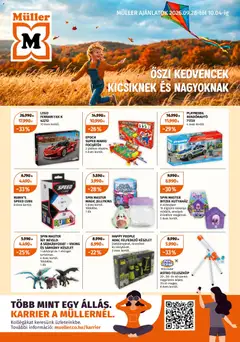 Müller - Müller Játékprospektus megtekintése, amely érvényes 2026.09.28.-től