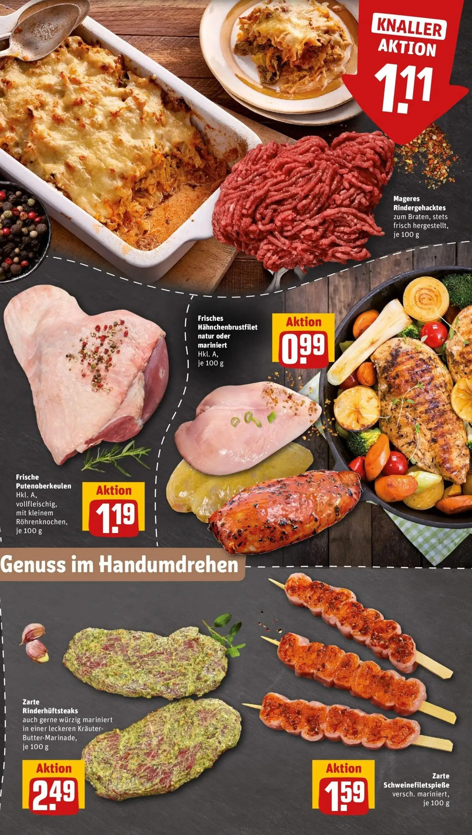 Vorschau von dem Prospekt des Geschäftes Rewe, gültig ab dem 26.10.2026