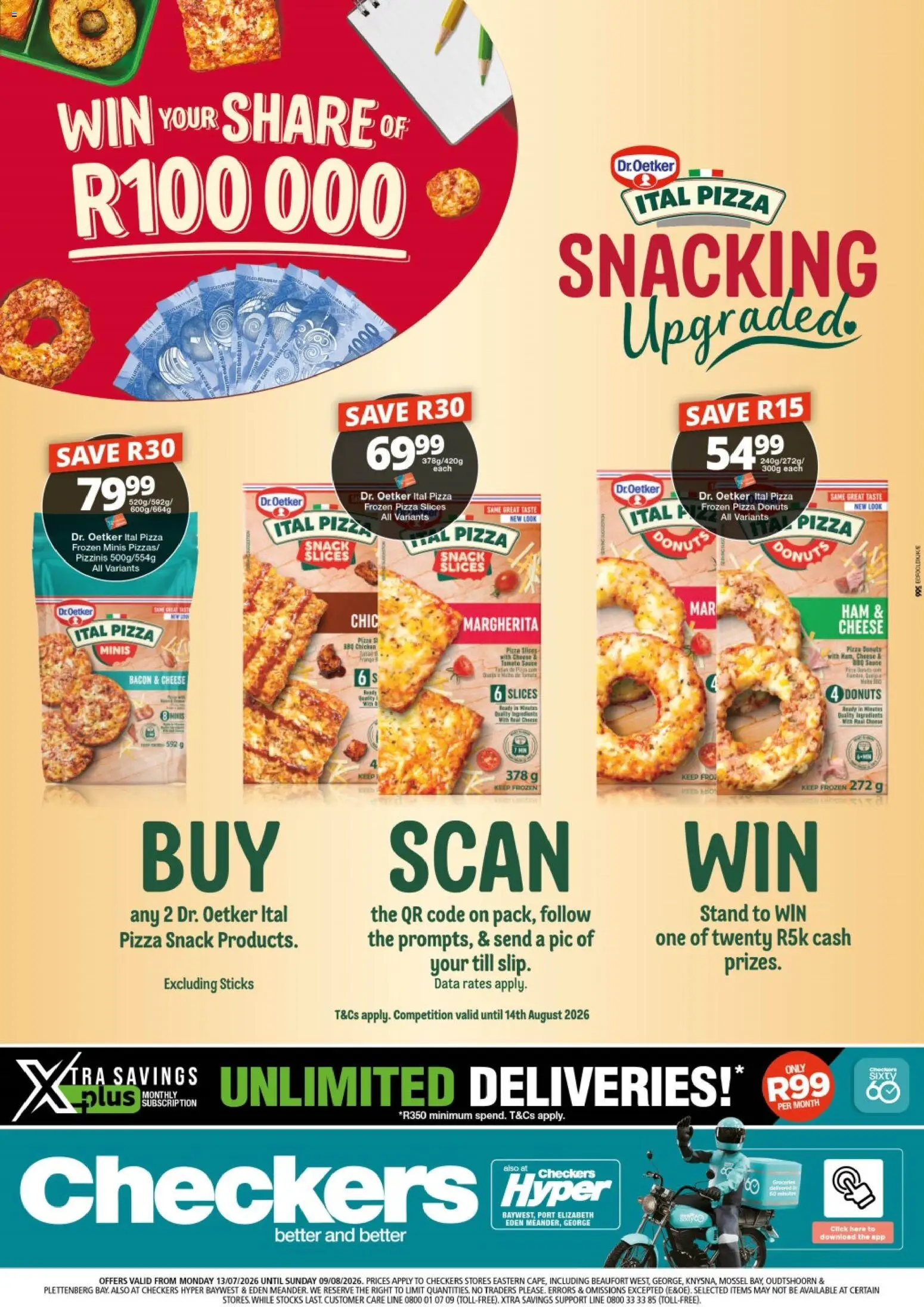 Preview of Checkers flyer valid from 13/07/2026