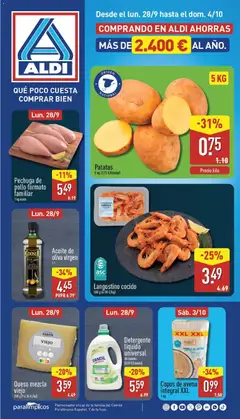 Vista previa del folleto de la tienda Aldi válido desde el 28/09/2026 