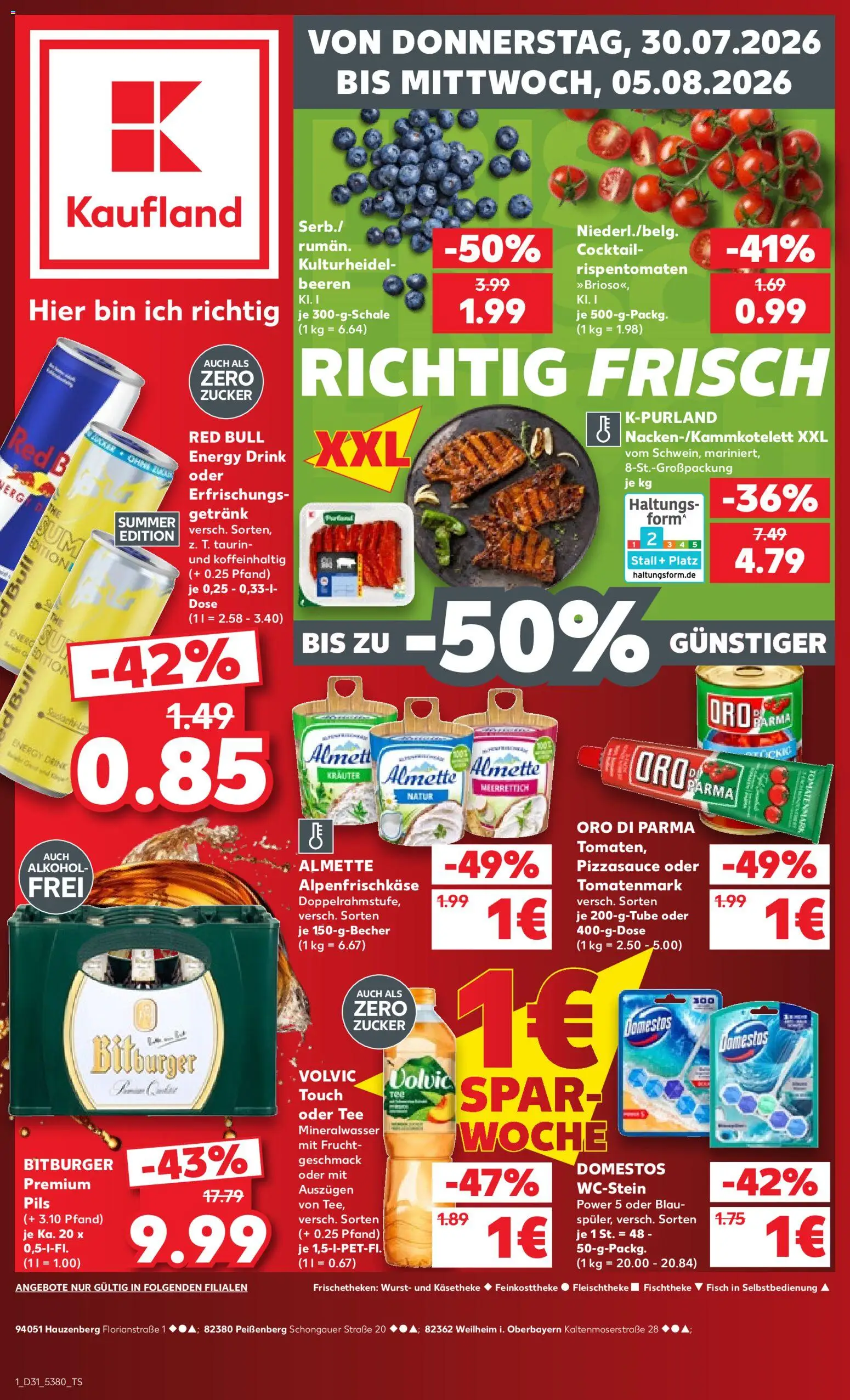Náhled nabídky: Kaufland Německo Kaufland Německo leták platný od 30.07.2026