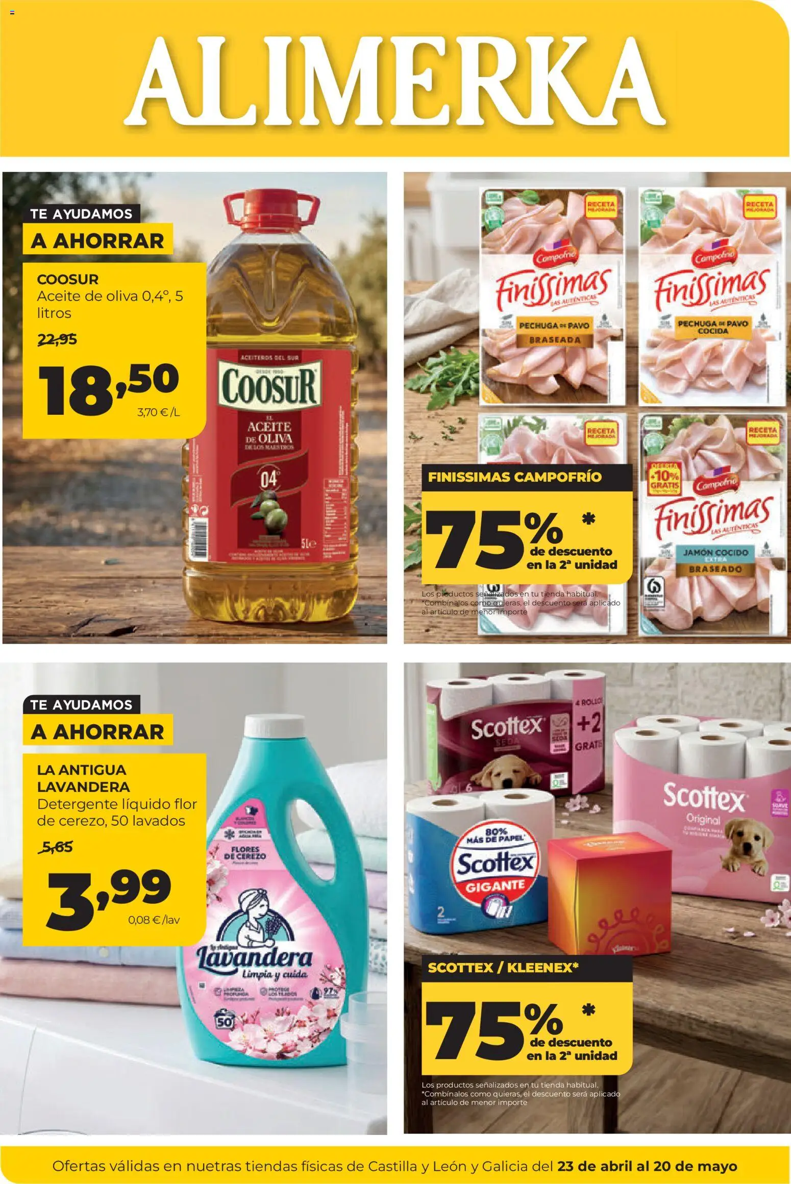 Vista previa del folleto de la tienda Alimerka válido desde el 23/04/2026 