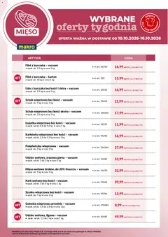 Pogląd gazetki "Makro gazetka - wybrane oferty tygodnia w dostawie" ze sklepu Makro ważnej od 10.10.2026