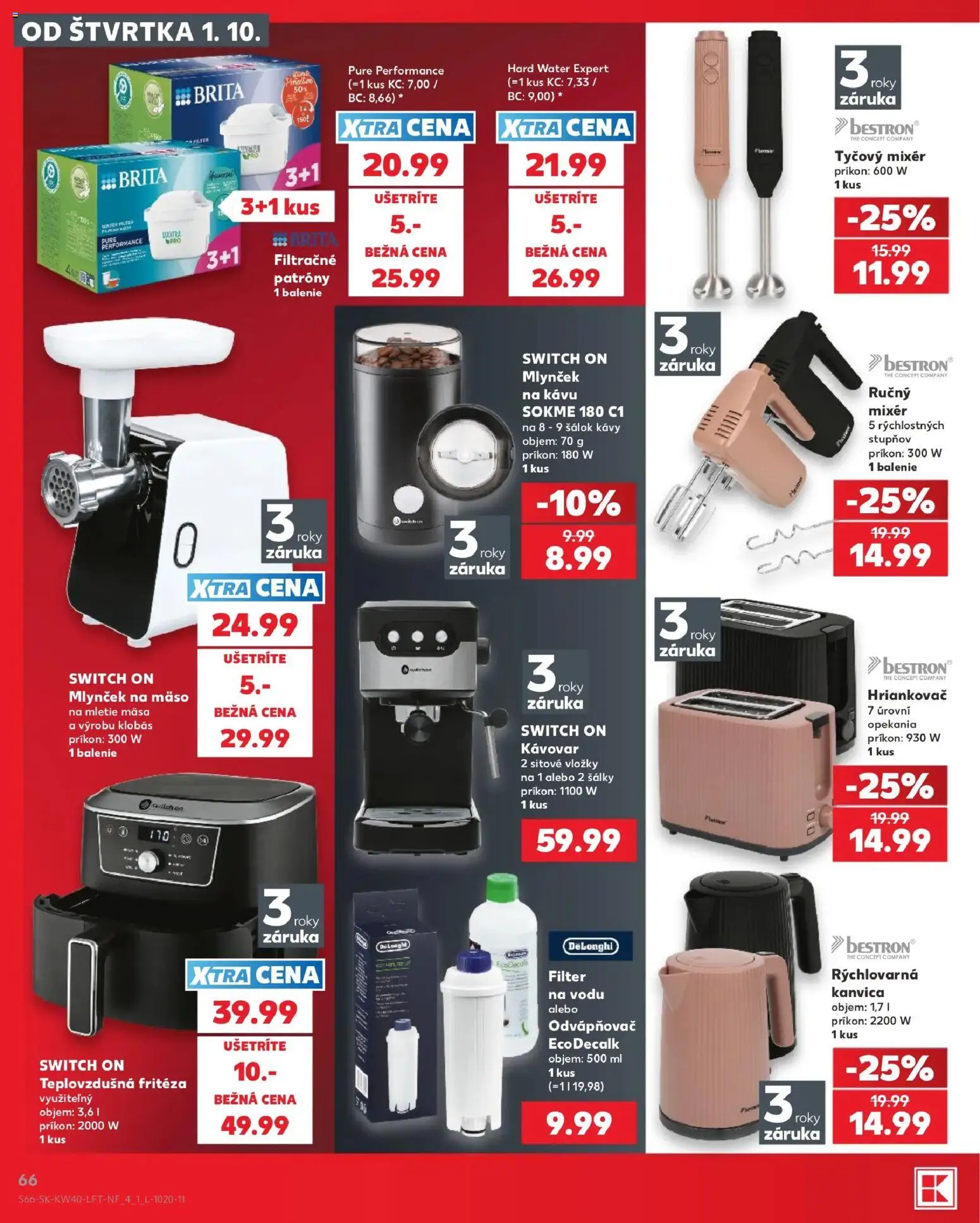 Náhľad Kaufland letáku platného od 01.10.2026