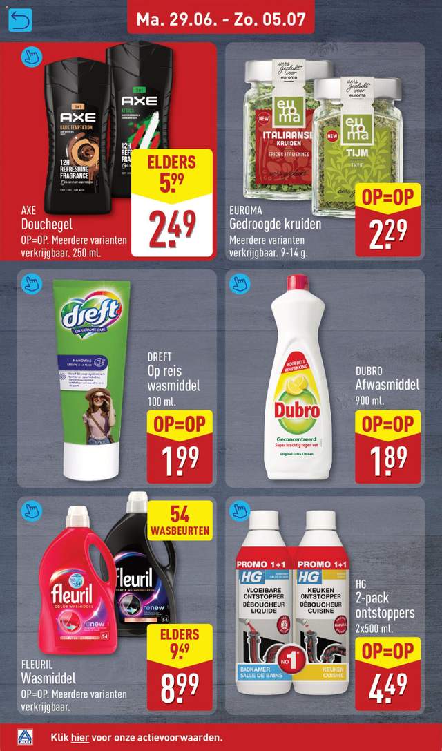 Nieuwe Aldi folder vanaf 29-06