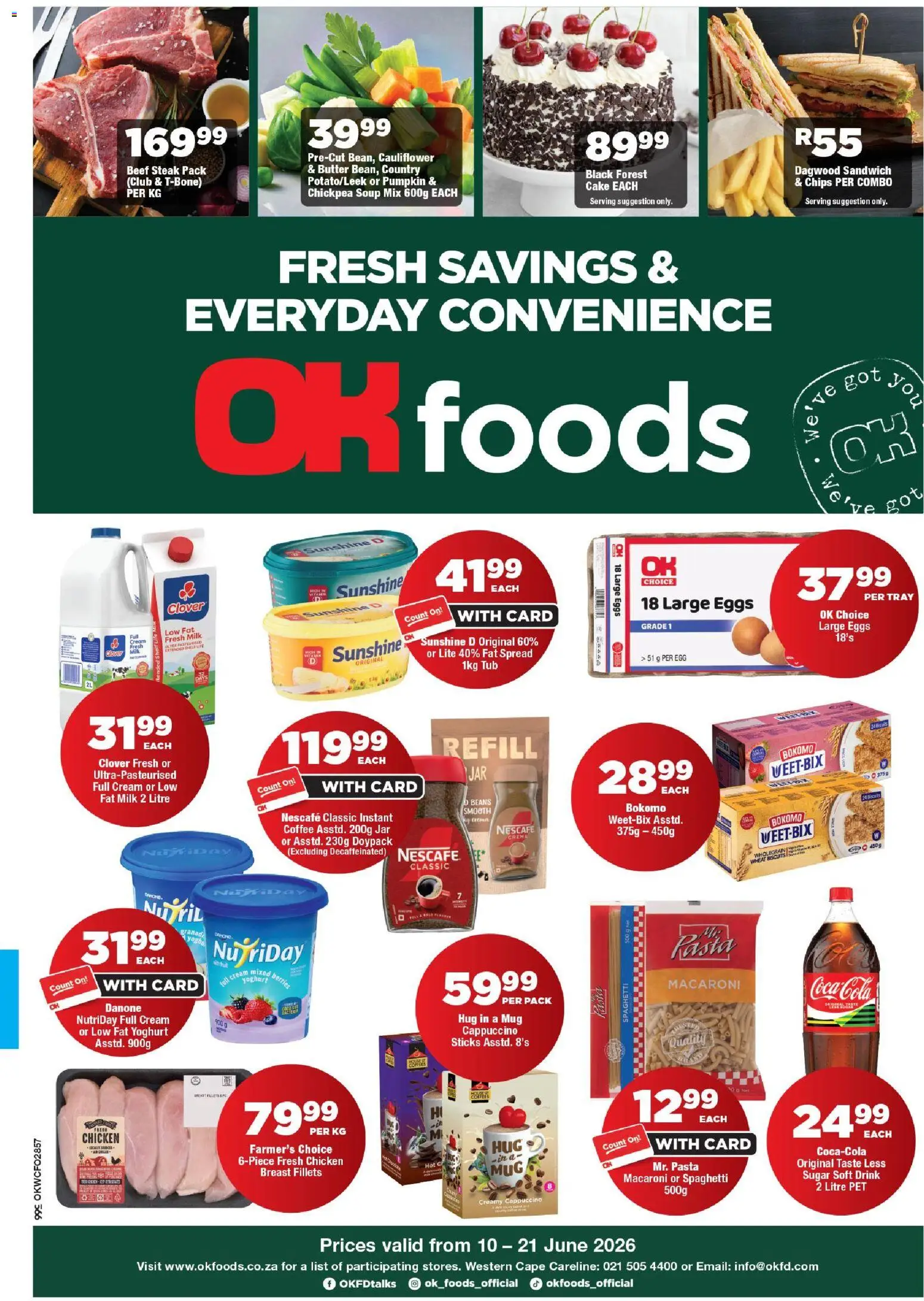 Preview of OK Foods flyer valid from 10/06/2026