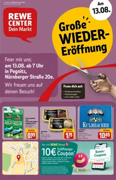 Vorschau von dem Prospekt des Geschäftes Rewe, gültig ab dem 10.08.2026