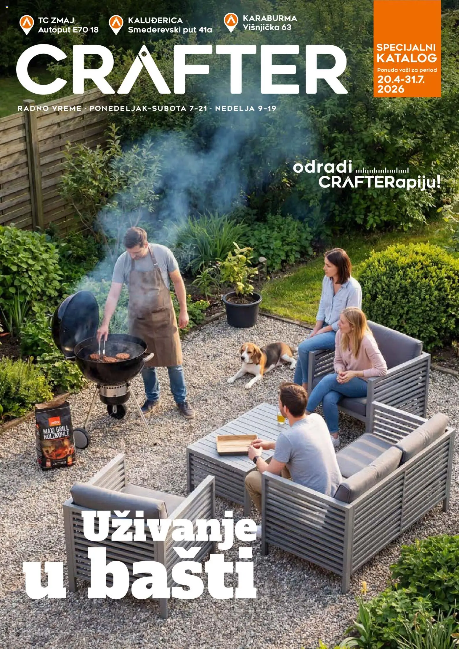 Pregled Crafter kataloga - važi od 20.04.2026