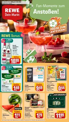 Vorschau von dem Prospekt des Geschäftes Rewe, gültig ab dem 14.06.2026