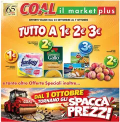 Anteprima dell'opuscolo Coal volantino Il Market Plus dal negozio Coal valido da 24/09/2026