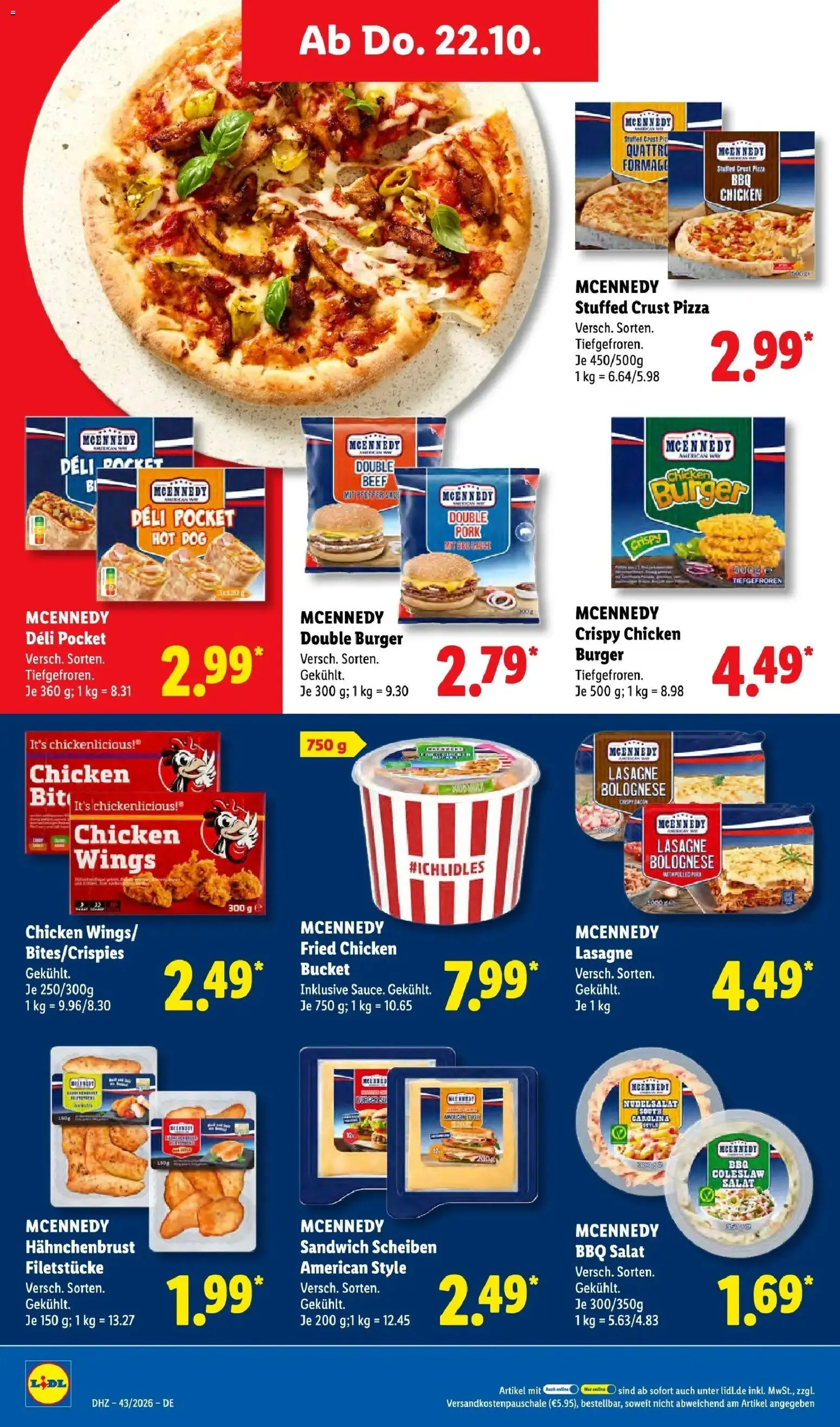 Vorschau von dem Prospekt des Geschäftes Lidl, gültig ab dem 19.10.2026