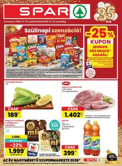 Spar - Spar akciós újság megtekintése, amely érvényes 2026.07.16.-től