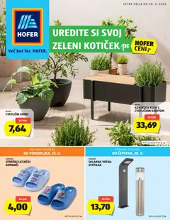 Predogled kataloga iz trgovine Hofer veljaven od 20.05.2026