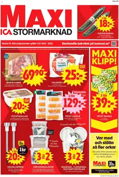 Förhandsgranska reklamblad Malmö från butik ICA Maxi gäller från 04/05/2026