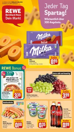 Vorschau von dem Prospekt des Geschäftes Rewe, gültig ab dem 17.08.2026