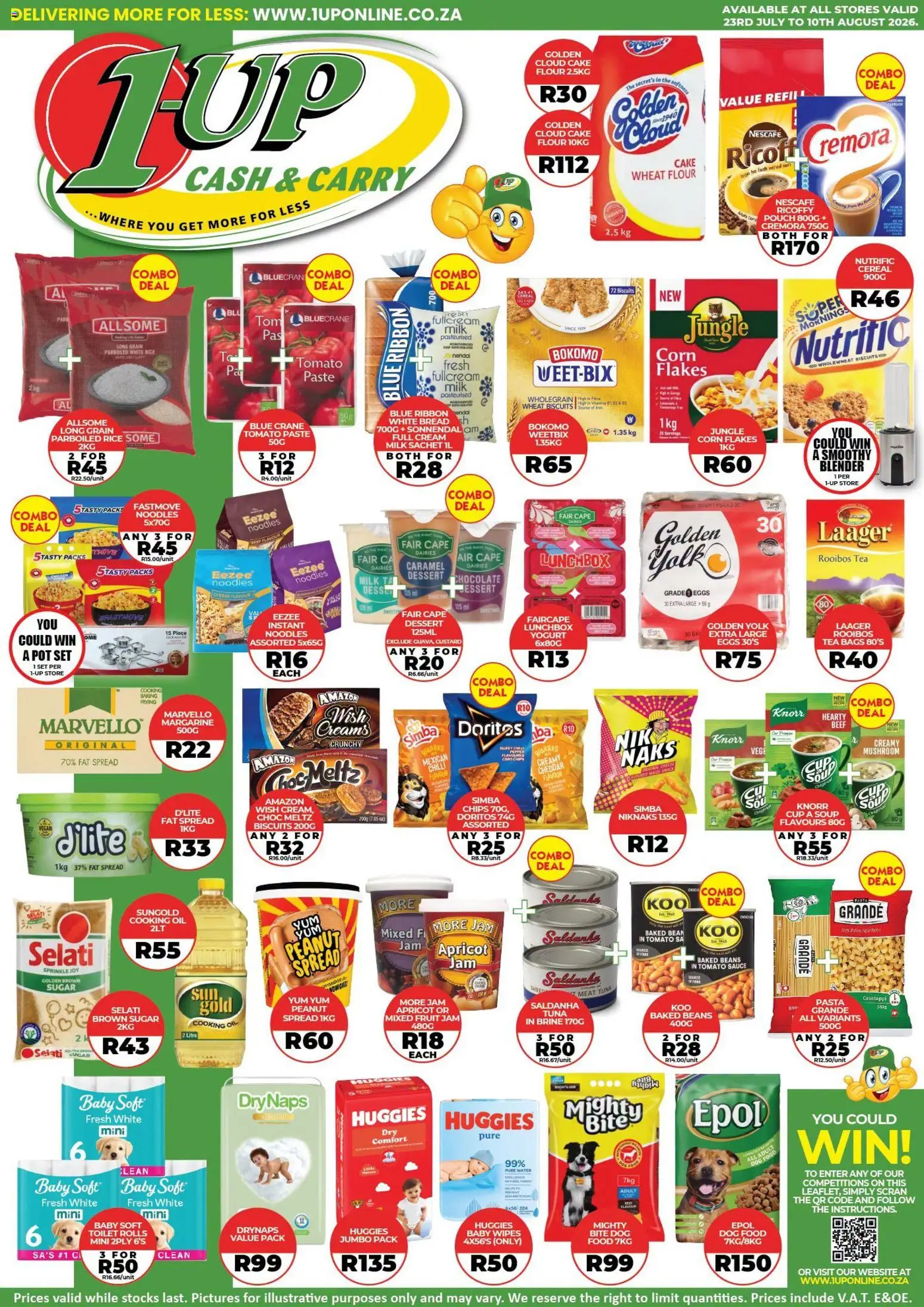 Preview of 1UP Cash & Carry flyer valid from 23/07/2026