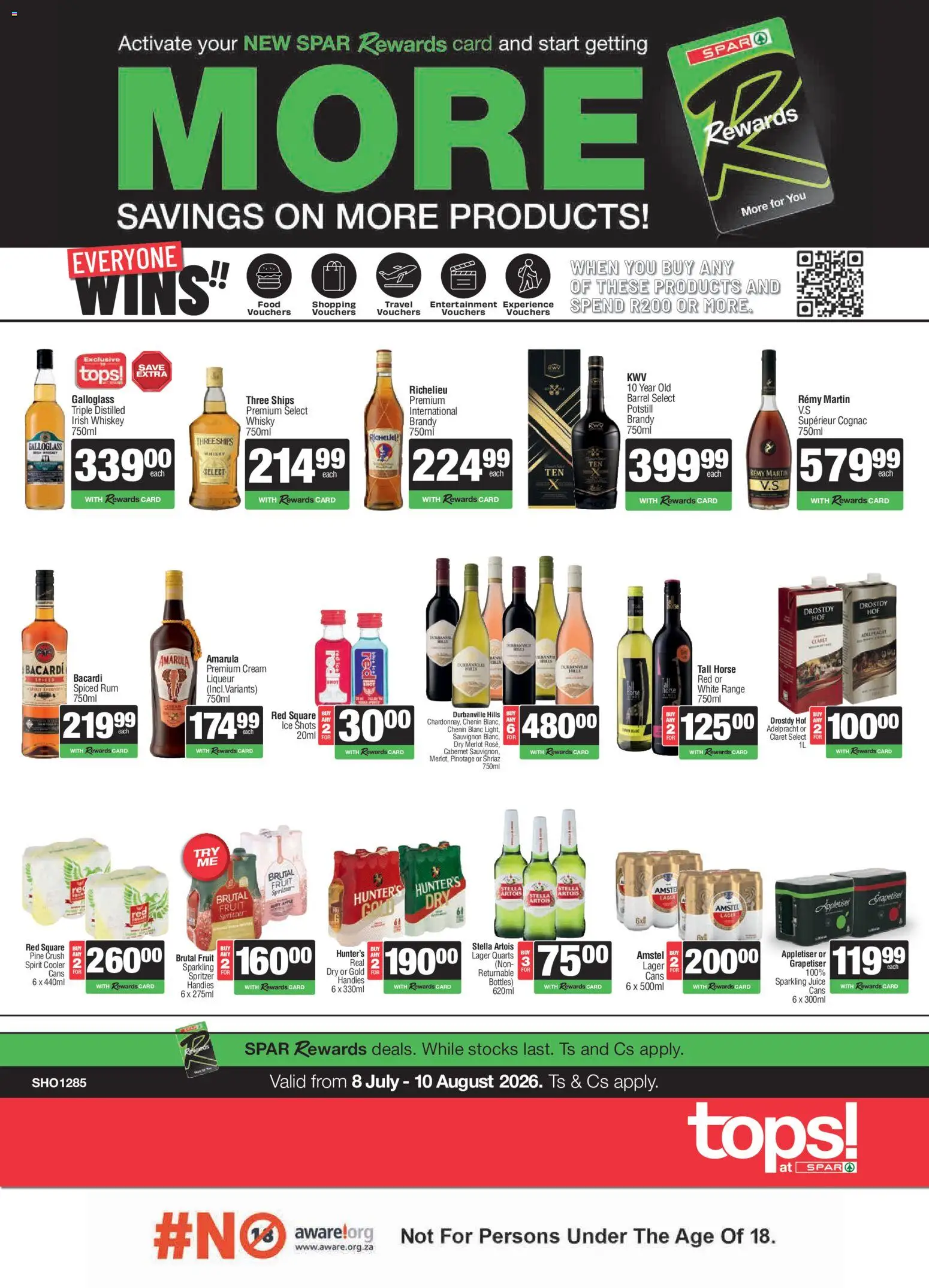 Preview of Tops at Spar flyer valid from 08/07/2026