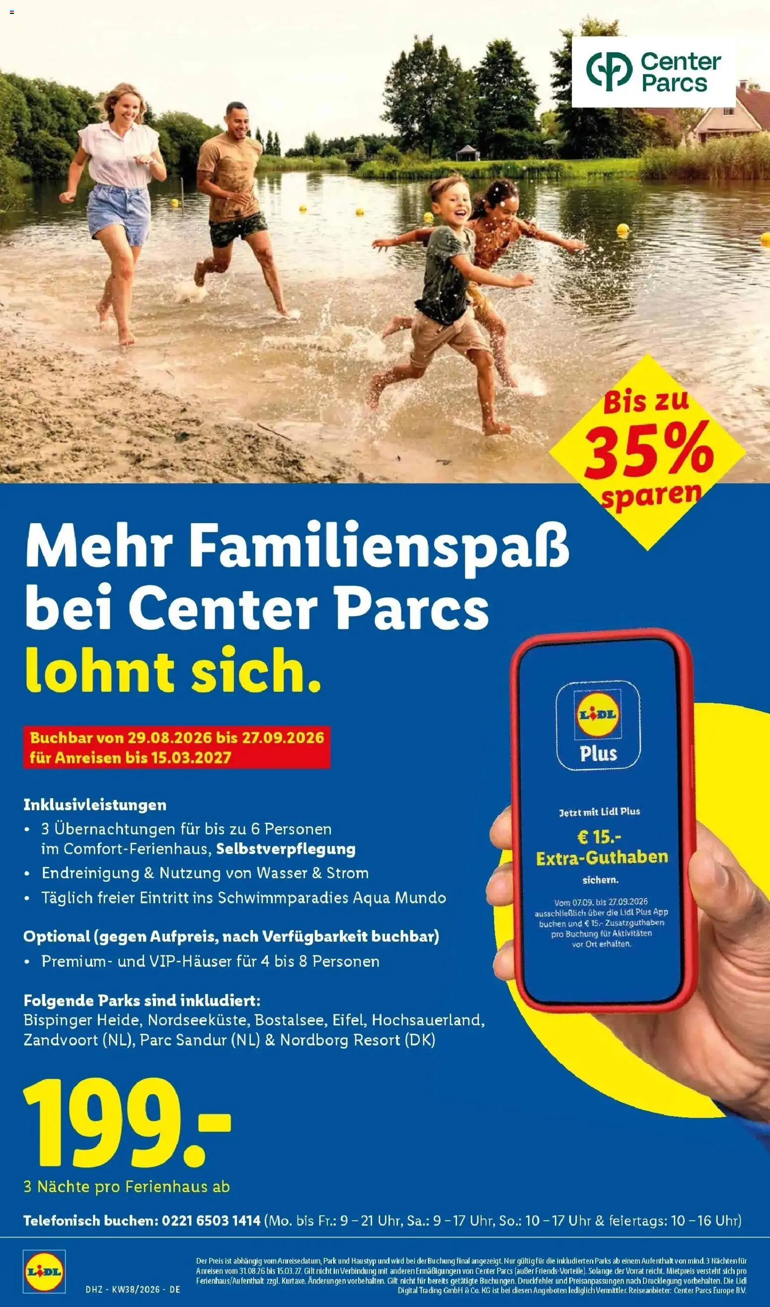 Vorschau von dem Prospekt des Geschäftes Lidl, gültig ab dem 14.09.2026 - Uhr, Wasser