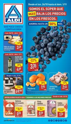 Vista previa del folleto de la tienda Aldi válido desde el 26/10/2026 