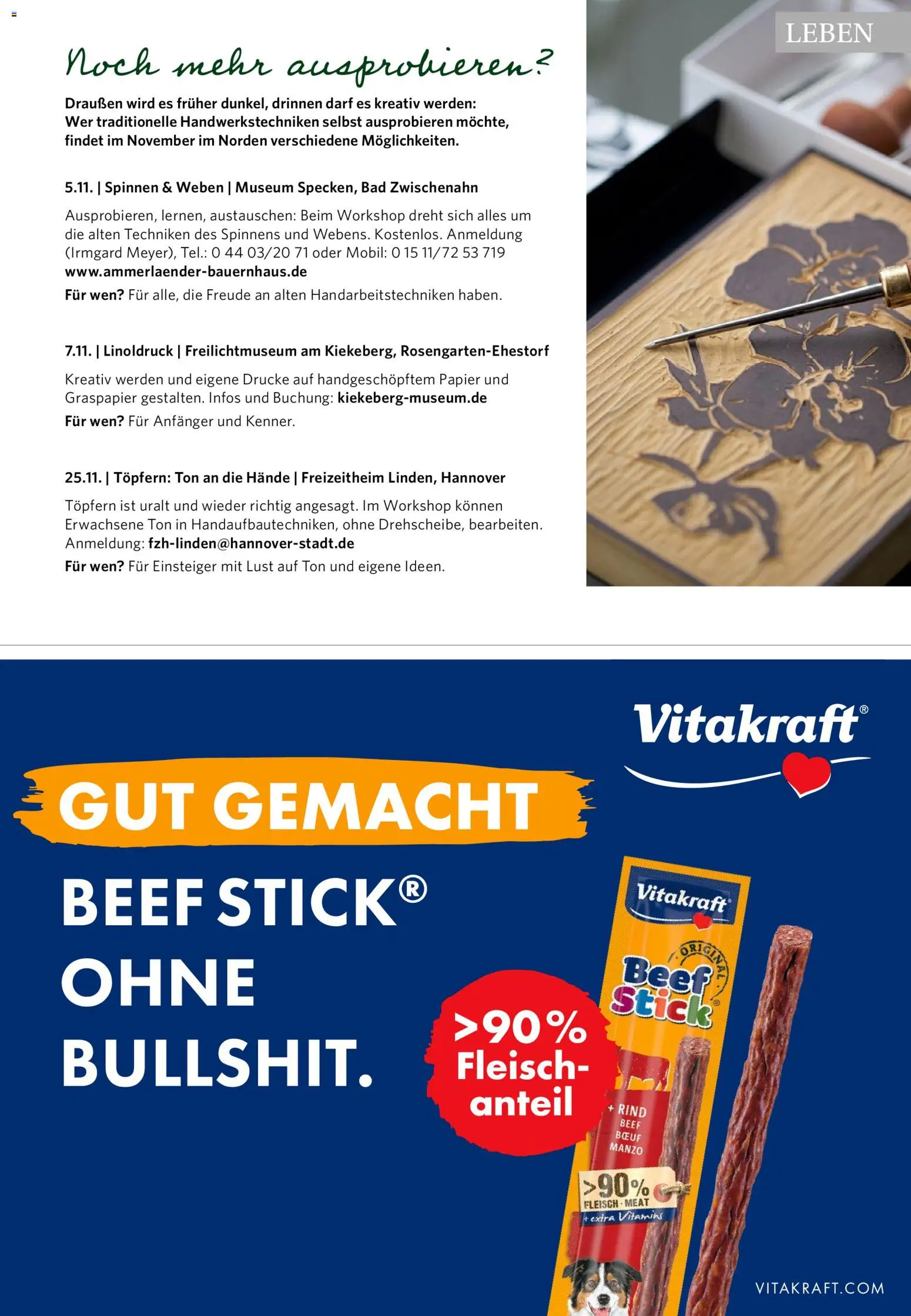 Vorschau von dem Prospekt des Geschäftes Famila Nordwest, gültig ab dem 01.11.2026 - Bad, Fleisch