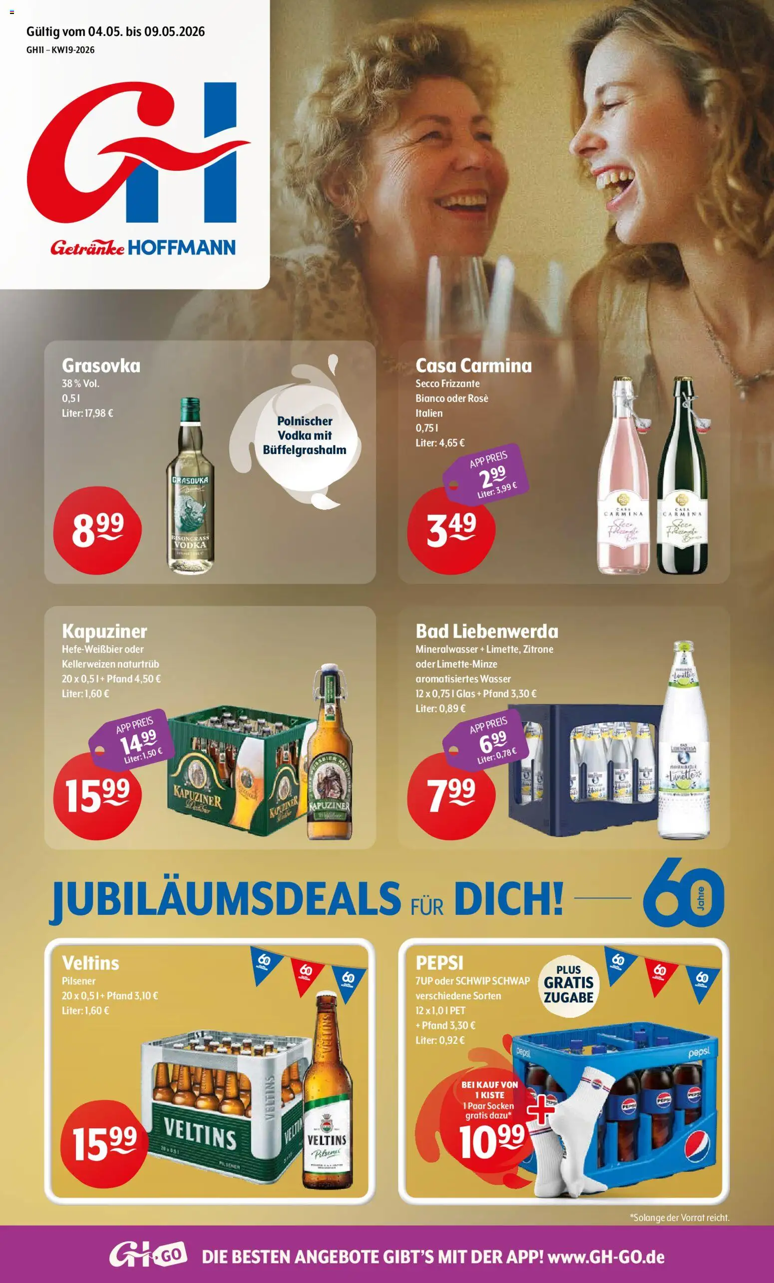 Vorschau von dem Prospekt des Geschäftes Getränke Hoffmann, gültig ab dem 04.05.2026