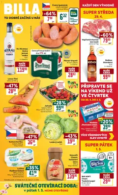 Náhled nabídky: Billa Billa Velký leták platný od 29.04.2026
