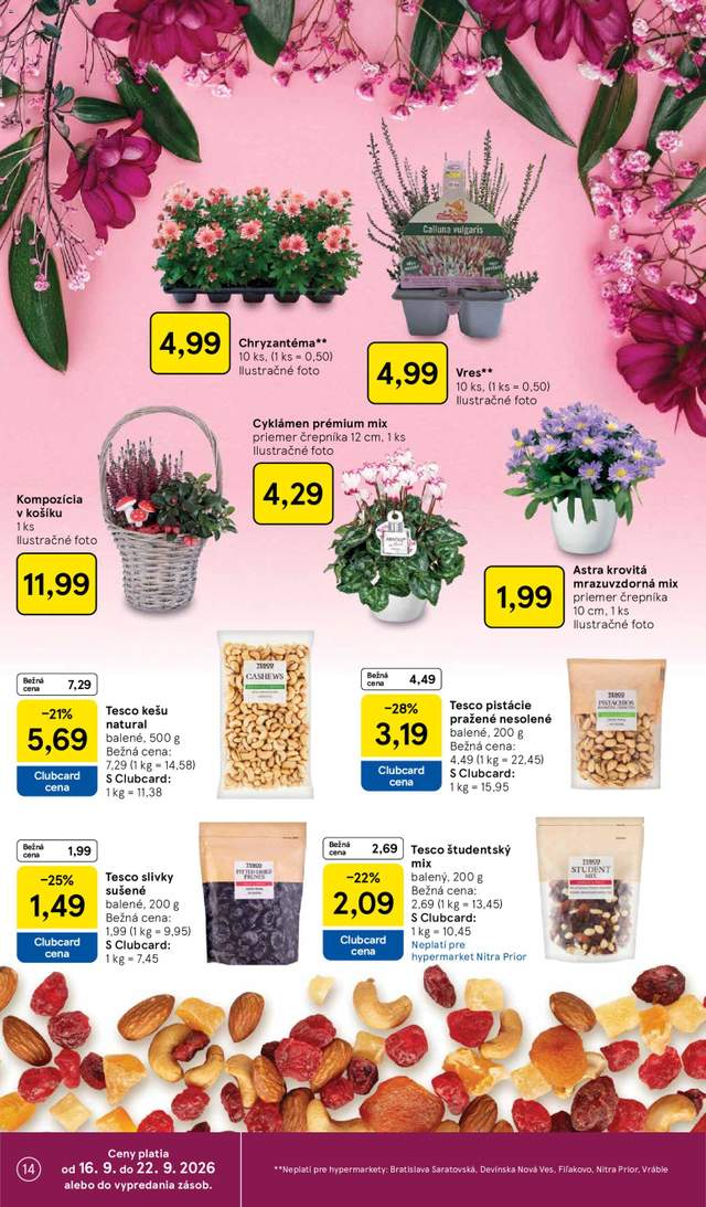 Nový Tesco leták od 16.09.