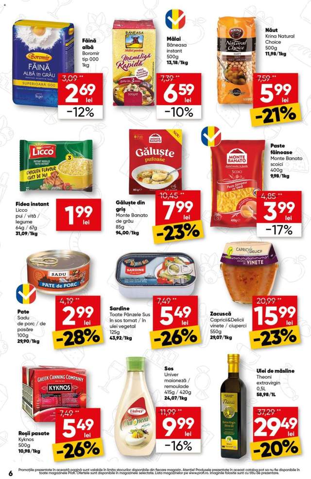 Noul catalog Profi de la 15.10.