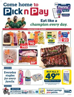 Preview of Pick n Pay flyer valid from 20/07/2026