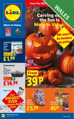 Preview of Lidl Weekly offers Lidl Wales valid from 08/10/2026