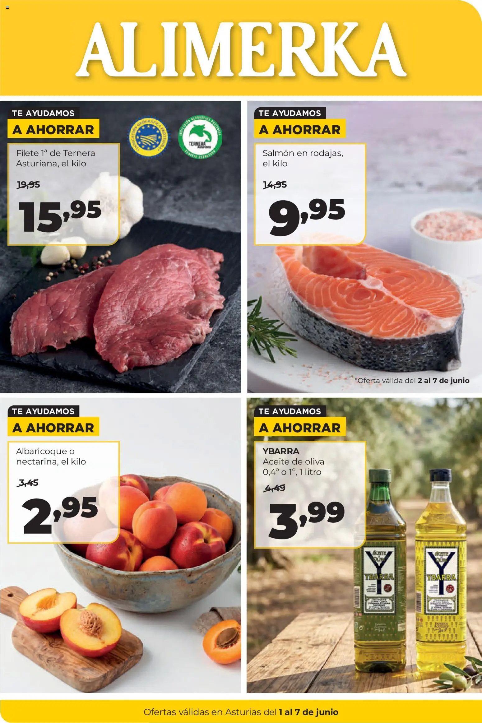 Vista previa del folleto de la tienda Alimerka válido desde el 01/06/2026 