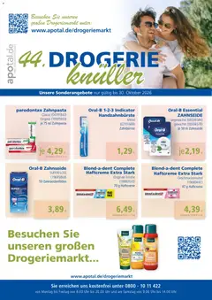 Vorschau von dem Prospekt des Geschäftes Apotal, gültig ab dem 10.09.2026