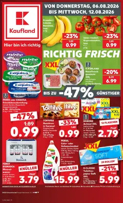 Vorschau von dem Prospekt des Geschäftes Kaufland, gültig ab dem 06.08.2026
