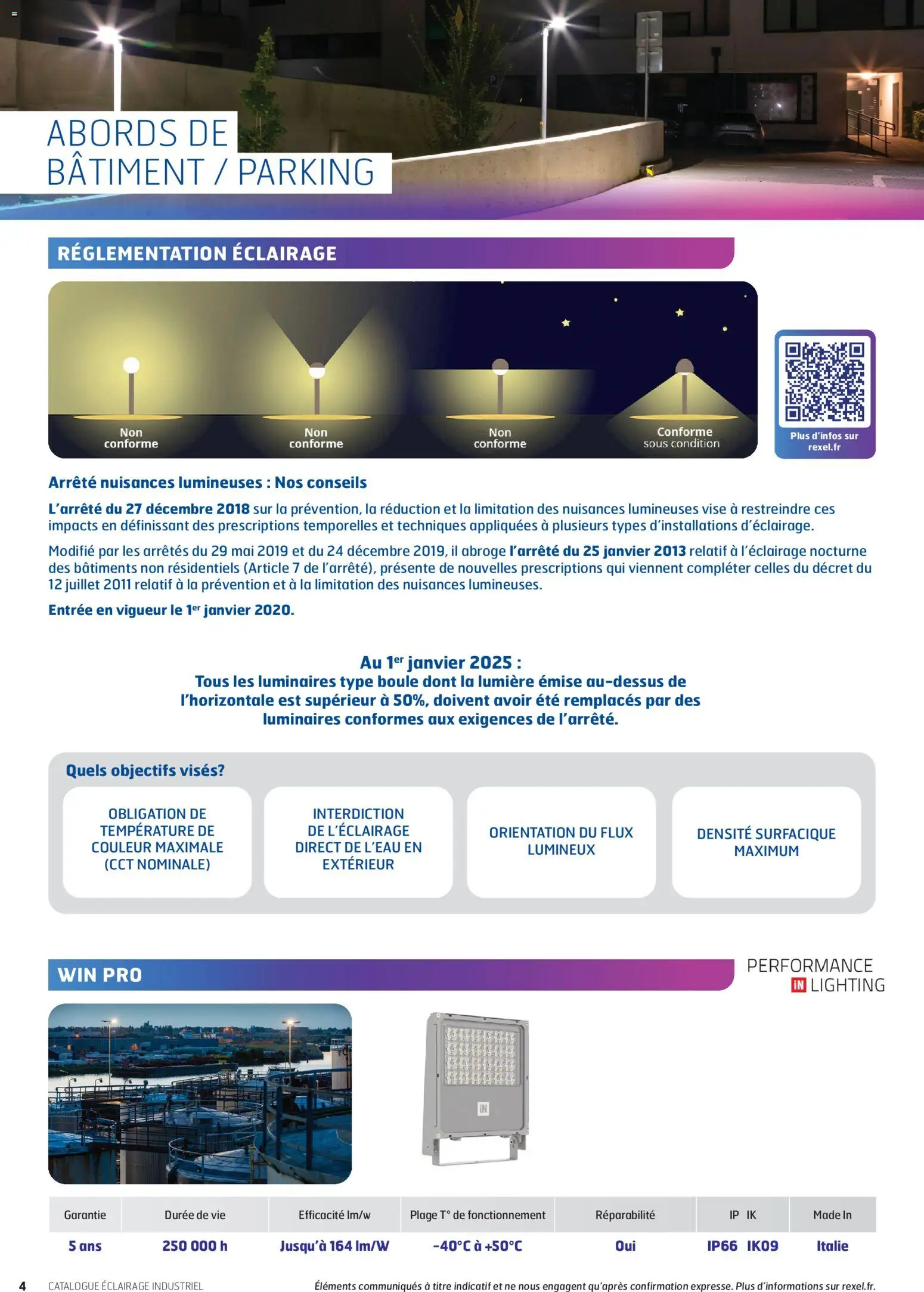Prévisualisation de Rexel - éclairage industrie du magasin Rexel formulaire valide 16/04/2026 - Éclairage