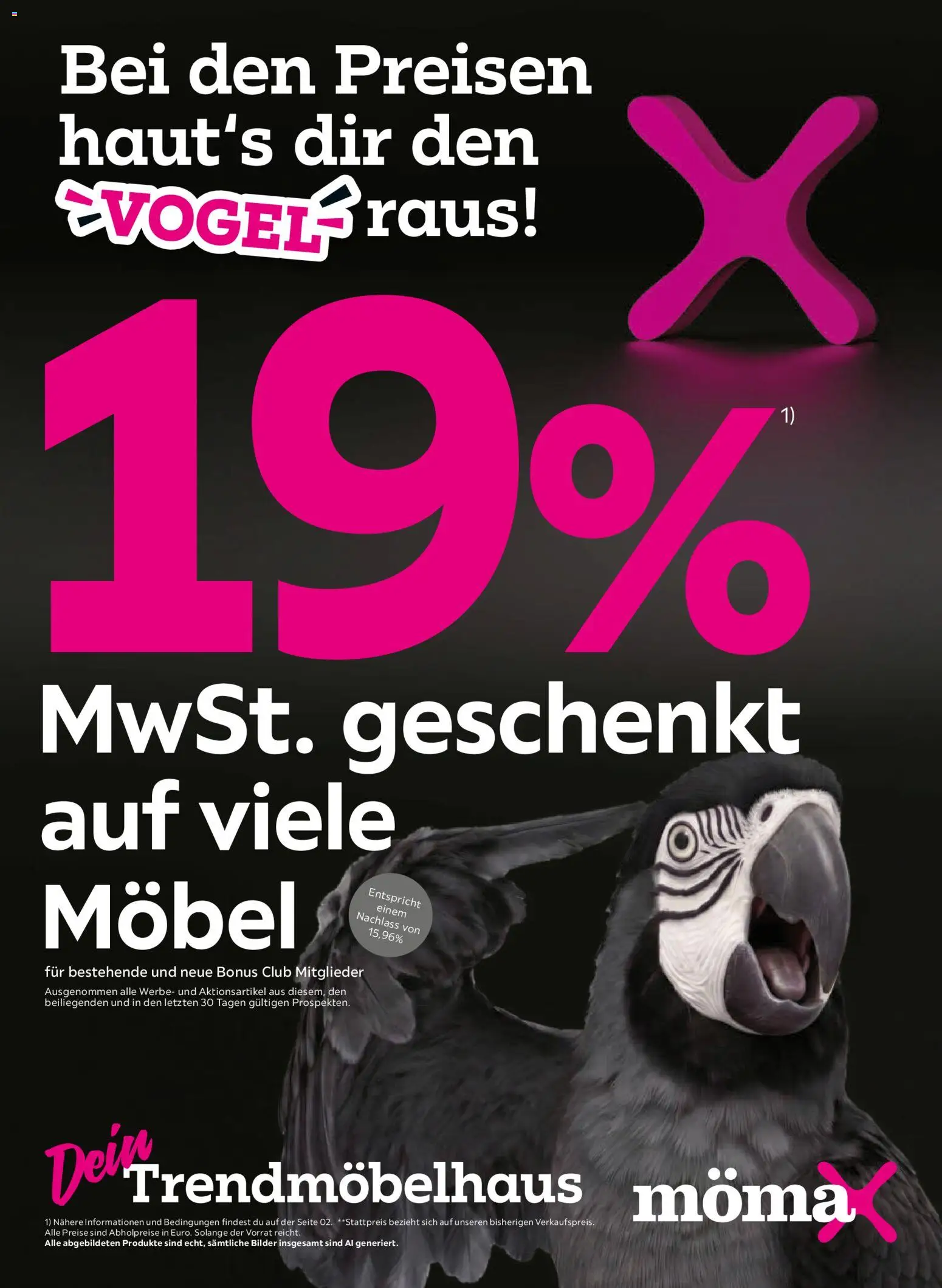 Vorschau von dem Prospekt des Geschäftes Mömax, gültig ab dem 25.10.2026 - Bilder