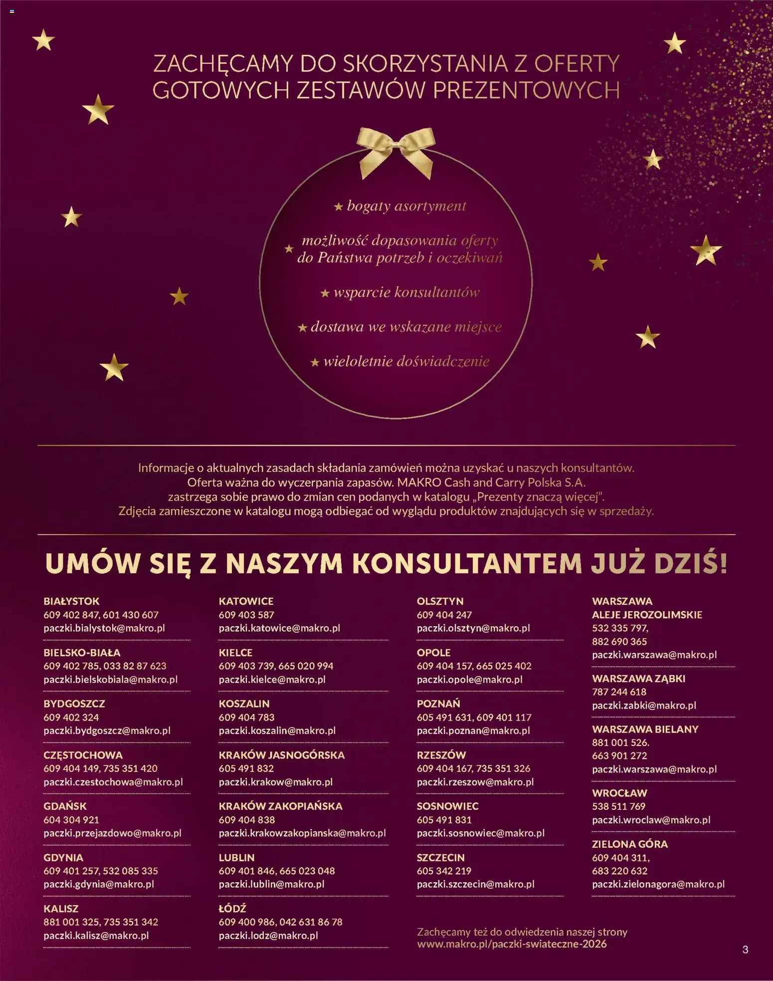 Pogląd gazetki "Makro gazetka - Świat prezentów" ze sklepu Makro ważnej od 01.11.2026