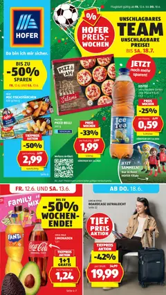 Vorschau der Angebote: Hofer Hofer Flugblatt gültig ab 12.06.2026