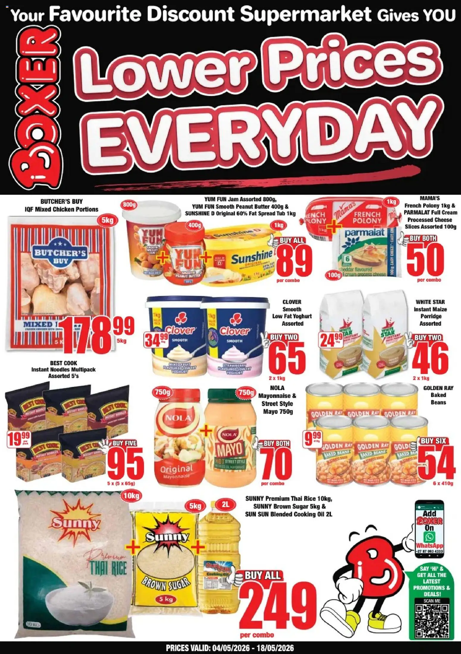 Preview of Boxer flyer valid from 04/05/2026
