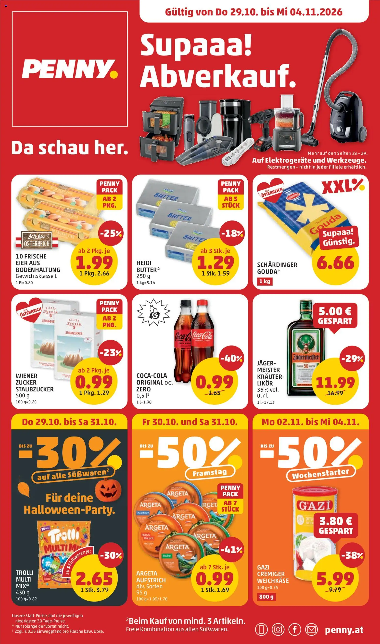 Vorschau der Angebote: Penny Markt Penny Markt Flugblatt gültig ab 29.10.2026