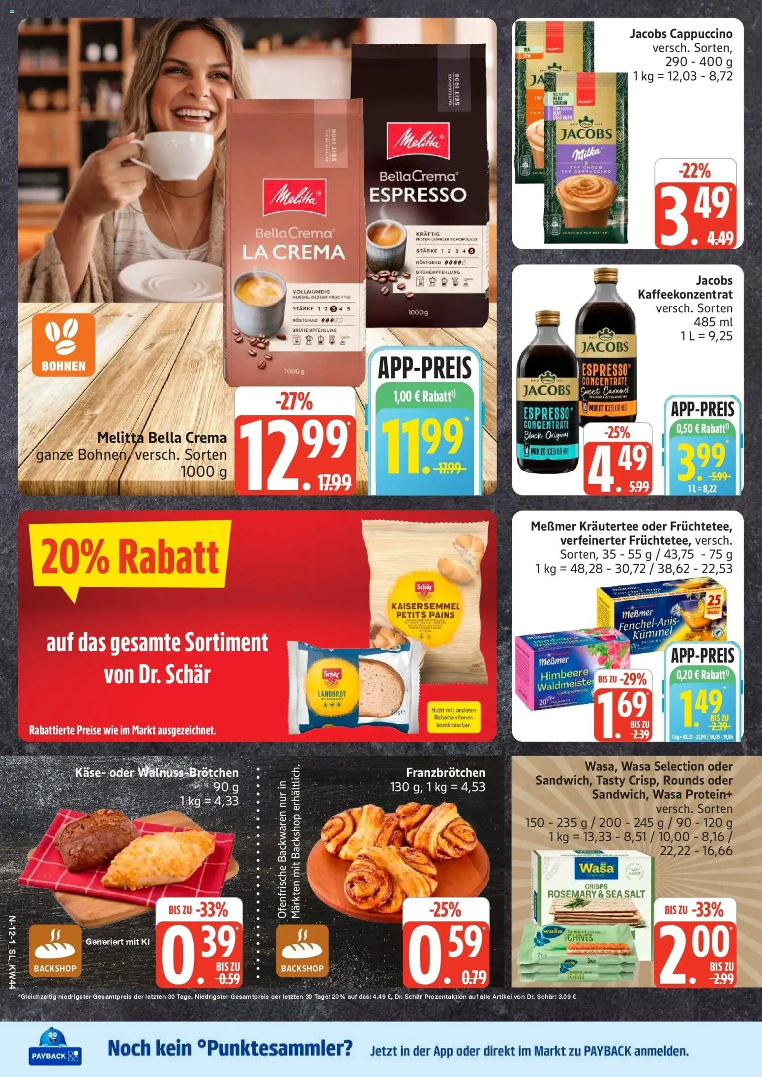 Vorschau von dem Prospekt des Geschäftes Edeka, gültig ab dem 26.10.2026