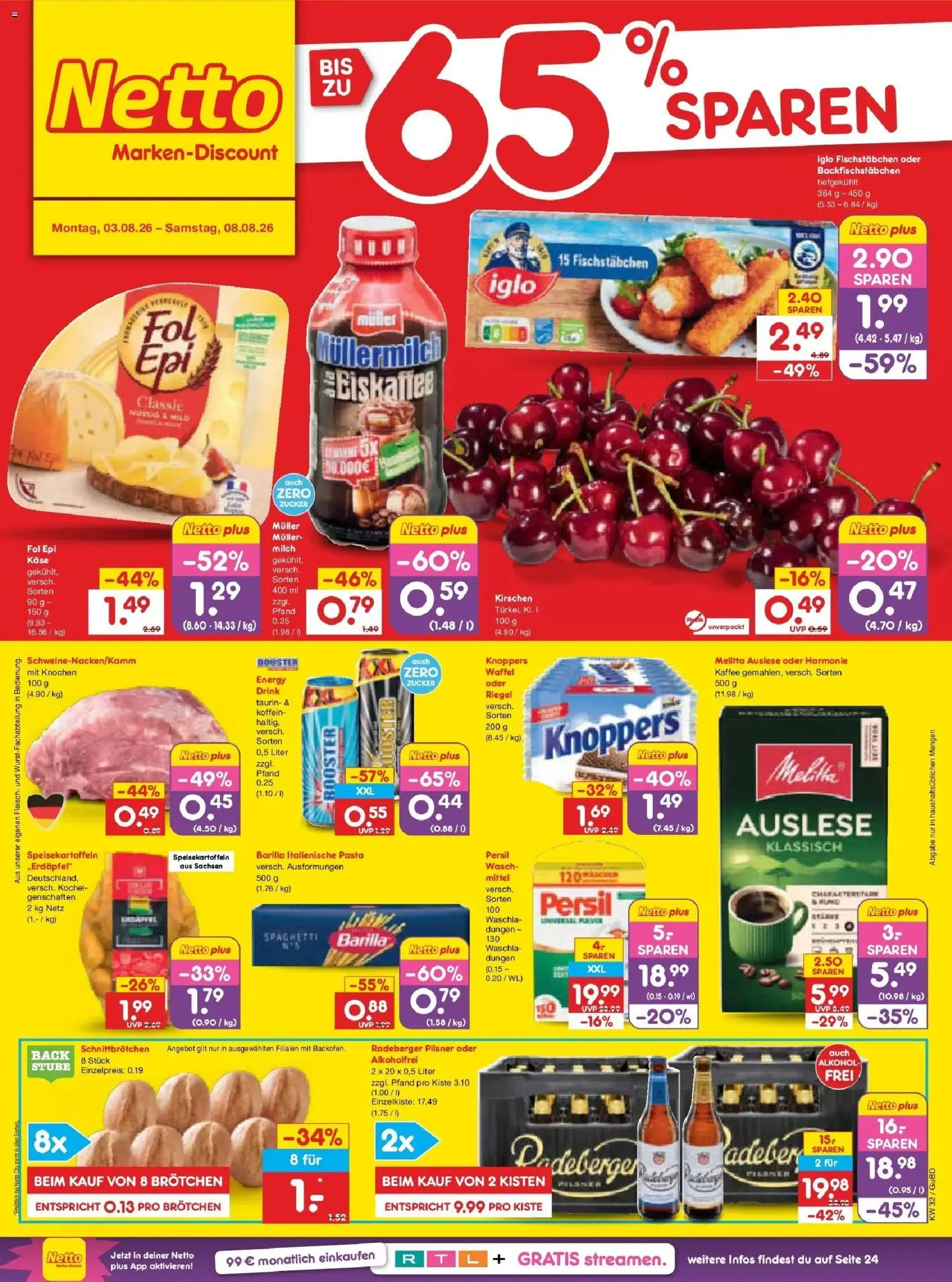 Vorschau von dem Prospekt des Geschäftes Netto Marken-Discount, gültig ab dem 03.08.2026