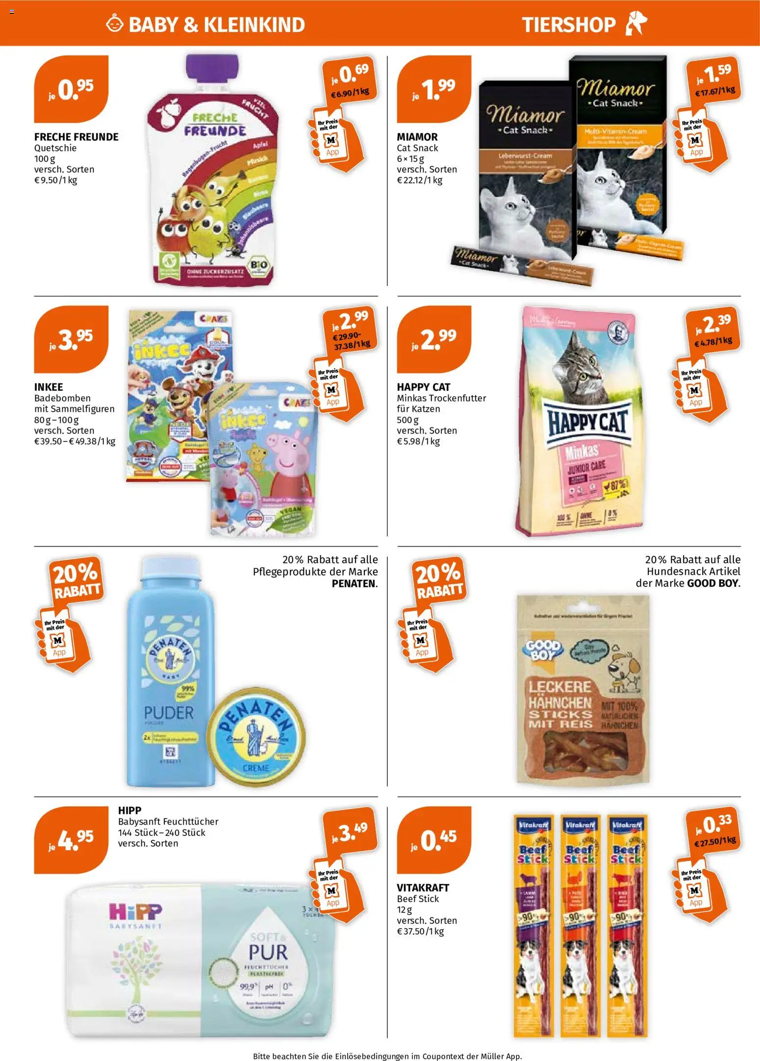 Vorschau von dem Prospekt des Geschäftes Müller, gültig ab dem 26.10.2026 - Reis, Creme, Puder, Hahnchen