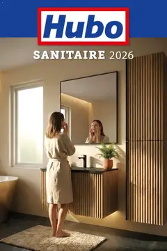 Prévisualisation de Catalogue sanitaire du magasin Hubo formulaire valide 01/01/2026