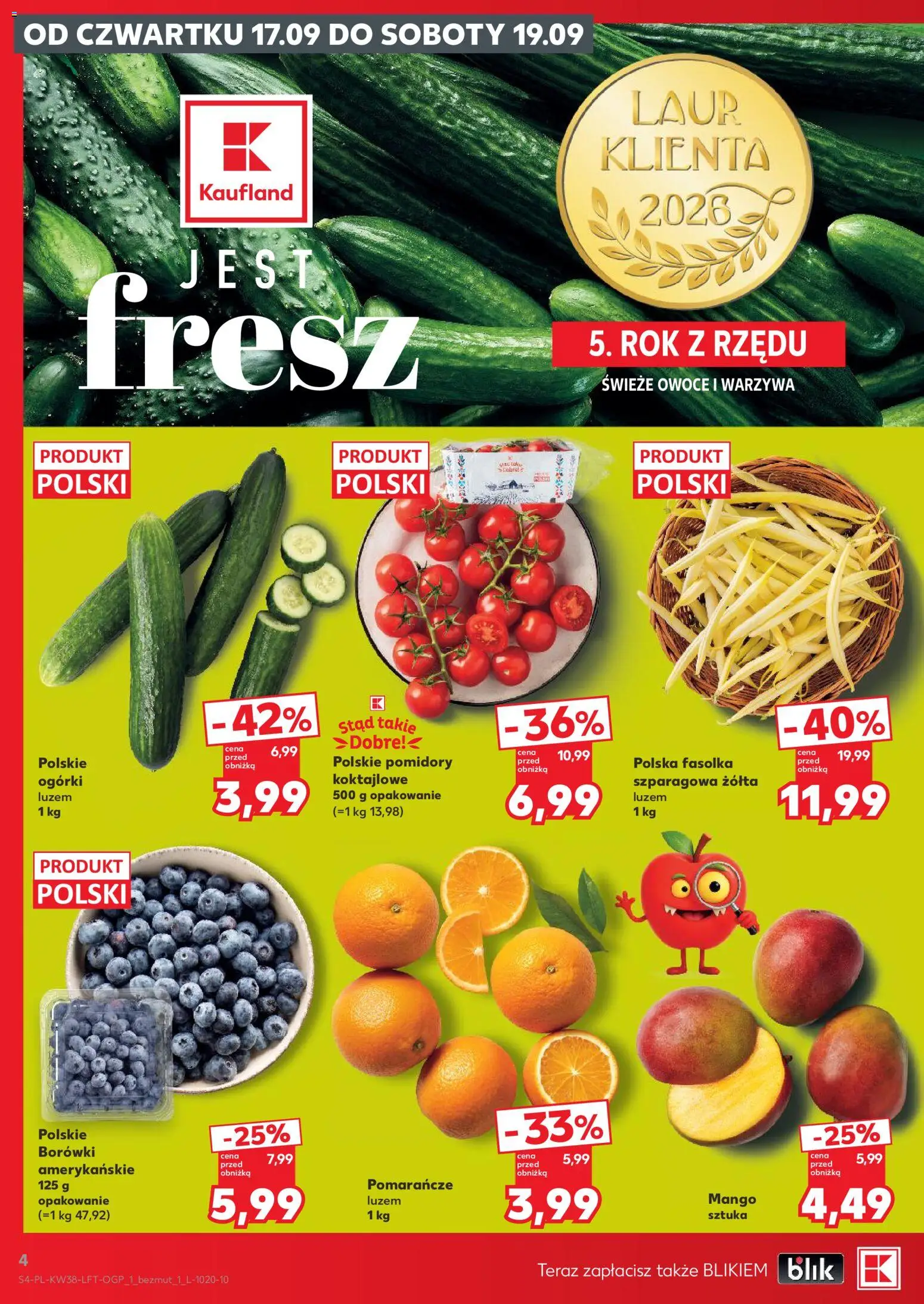 Pogląd gazetki "Kaufland gazetka" ze sklepu Kaufland ważnej od 17.09.2026