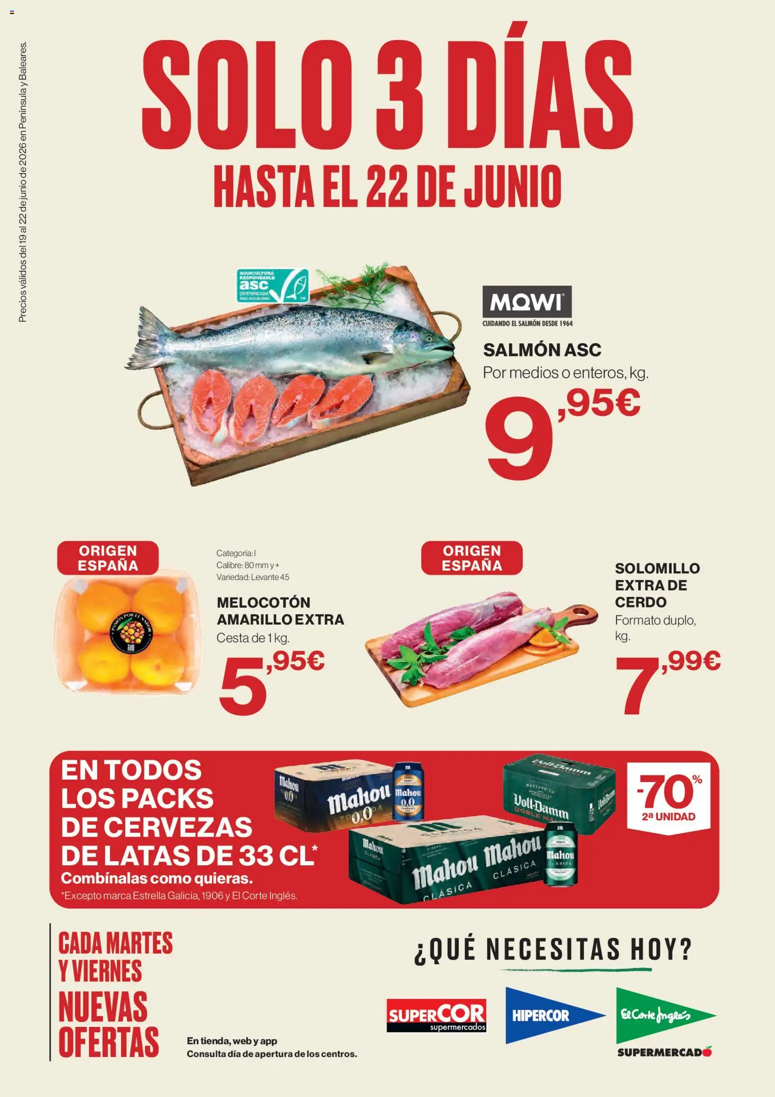 Vista previa del folleto de la tienda Hipercor válido desde el 19/06/2026 
