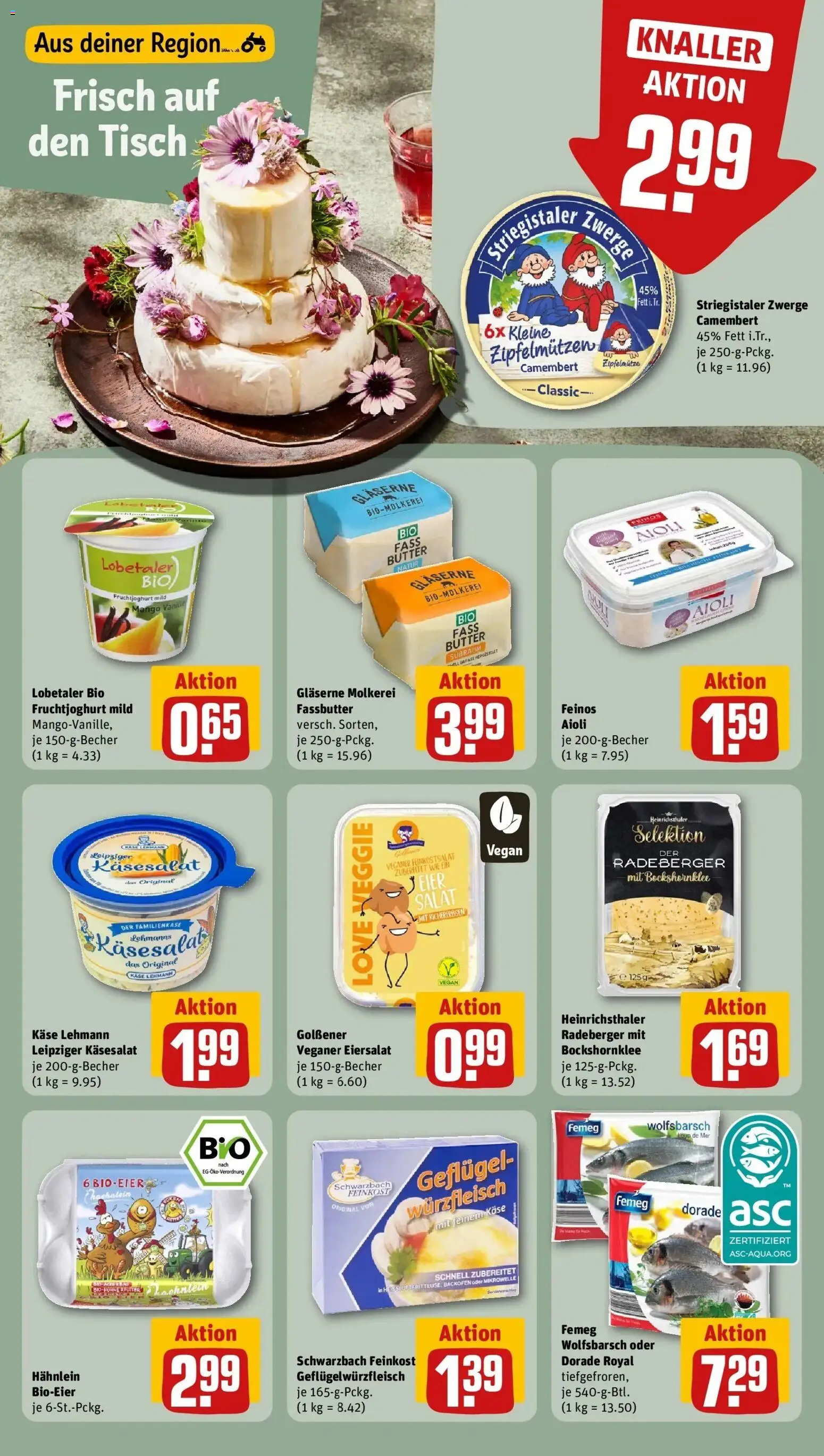 Vorschau von dem Prospekt des Geschäftes Rewe, gültig ab dem 12.10.2026