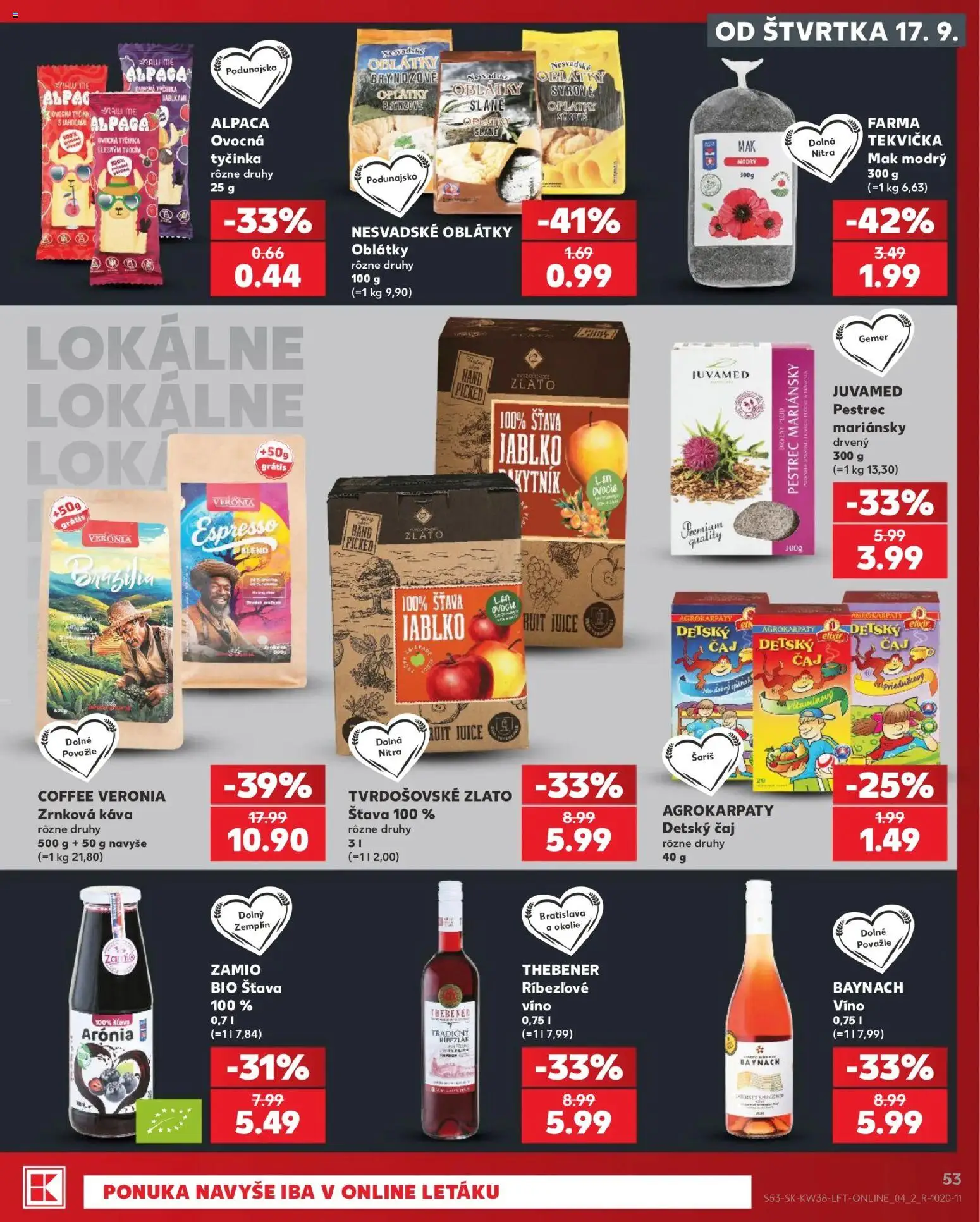 Náhľad Kaufland letáku platného od 17.09.2026