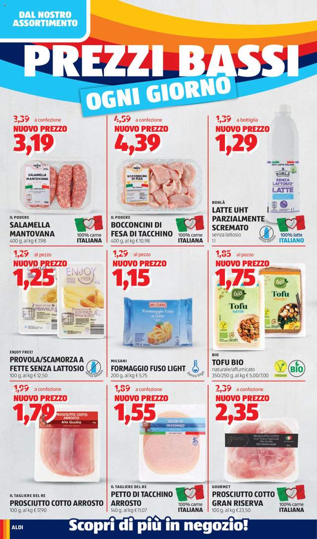 Nuovo volantino Aldi dal 01/06