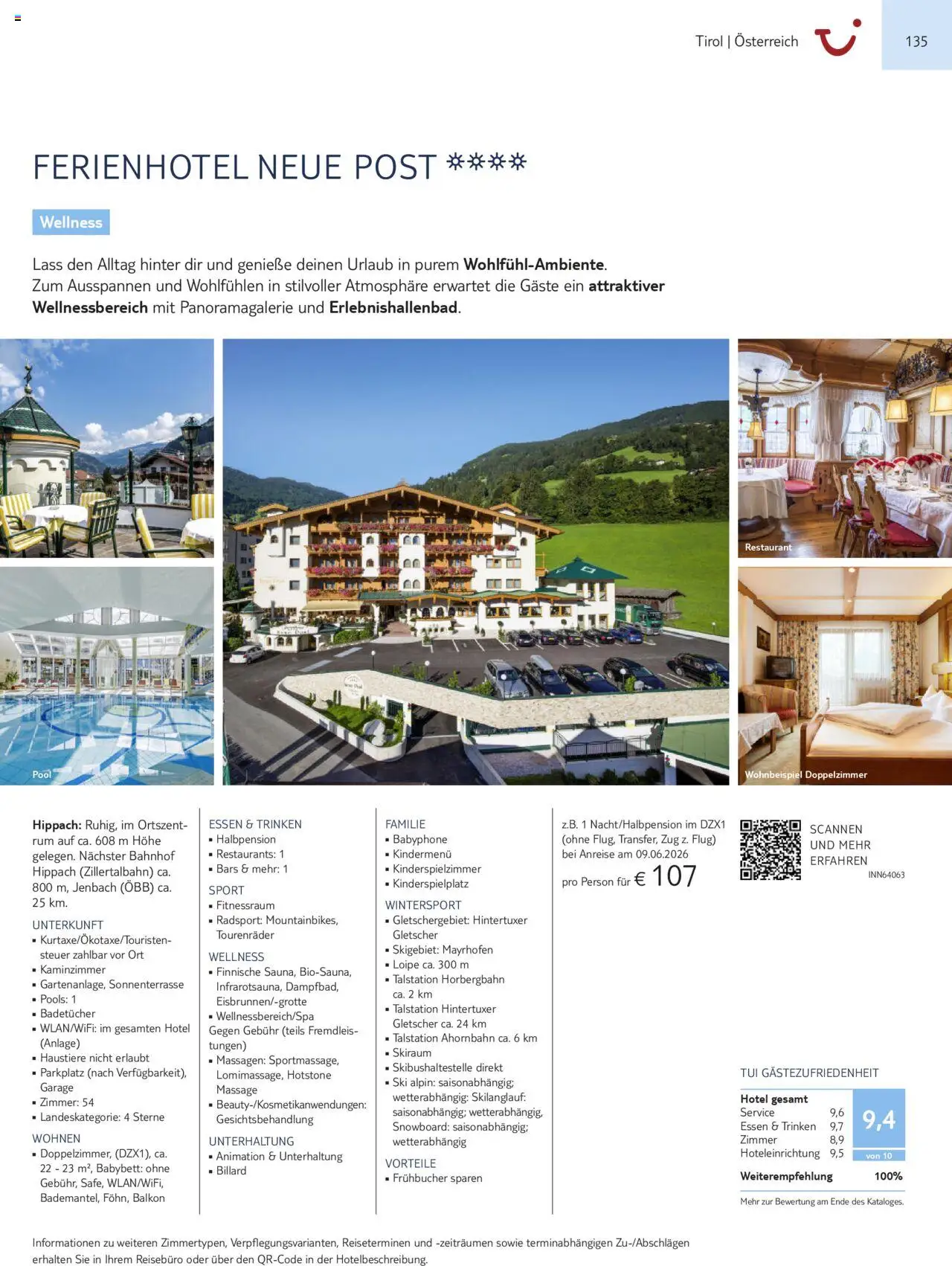 Vorschau von dem Prospekt des Geschäftes TUI, gültig ab dem 01.11.2025 - Ski, Babybett, Rum, Snowboard